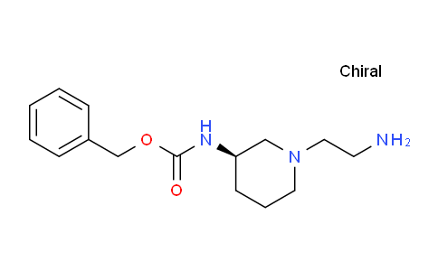 CAS No. 1354003-58-9, (R)-Benzyl (1-(2-aminoethyl)piperidin-3-yl)carbamate