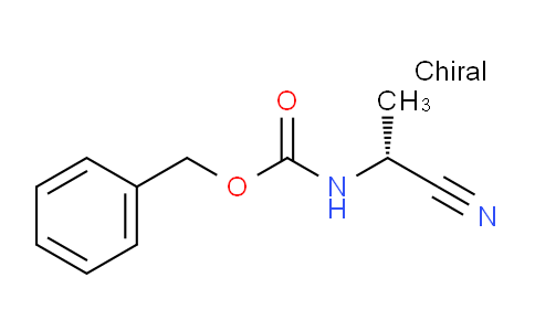 CAS No. 176894-58-9, (R)-Benzyl (1-cyanoethyl)carbamate
