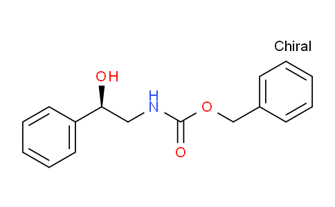 CAS No. 120666-53-7, (R)-Benzyl (2-hydroxy-2-phenylethyl)carbamate