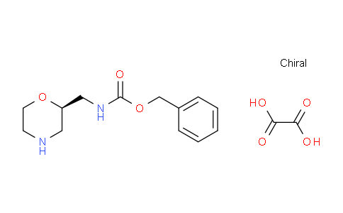 CAS No. 1286768-73-7, (R)-Benzyl (morpholin-2-ylmethyl)carbamate oxalate