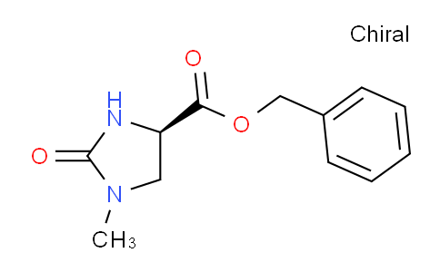 CAS No. 1254700-17-8, (R)-Benzyl 1-methyl-2-oxoimidazolidine-4-carboxylate