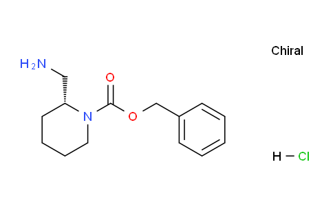 CAS No. 1217653-34-3, (R)-Benzyl 2-(aminomethyl)piperidine-1-carboxylate hydrochloride