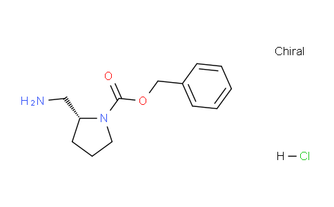 CAS No. 1217707-96-4, (R)-Benzyl 2-(aminomethyl)pyrrolidine-1-carboxylate hydrochloride