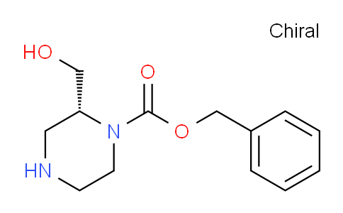CAS No. 1217713-62-6, (R)-Benzyl 2-(hydroxymethyl)piperazine-1-carboxylate
