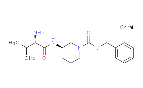 CAS No. 1401665-95-9, (R)-Benzyl 3-((S)-2-amino-3-methylbutanamido)piperidine-1-carboxylate