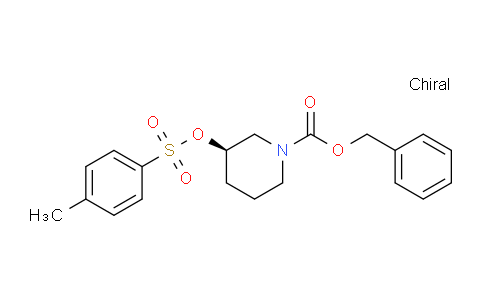 CAS No. 1354016-67-3, (R)-Benzyl 3-(tosyloxy)piperidine-1-carboxylate