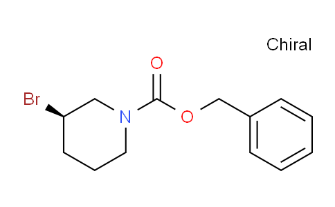 CAS No. 1353996-72-1, (R)-Benzyl 3-bromopiperidine-1-carboxylate