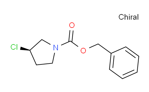 CAS No. 1354000-12-6, (R)-Benzyl 3-chloropyrrolidine-1-carboxylate