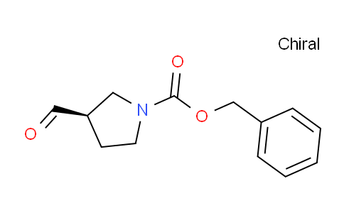CAS No. 1212062-74-2, (R)-Benzyl 3-formylpyrrolidine-1-carboxylate