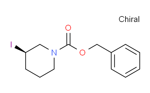 CAS No. 1353995-97-7, (R)-Benzyl 3-iodopiperidine-1-carboxylate