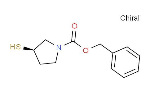 CAS No. 1353997-96-2, (R)-Benzyl 3-mercaptopyrrolidine-1-carboxylate