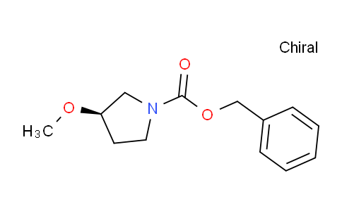 CAS No. 1932324-47-4, (R)-Benzyl 3-methoxypyrrolidine-1-carboxylate