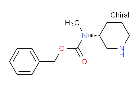 CAS No. 1354007-38-7, (R)-Benzyl methyl(piperidin-3-yl)carbamate