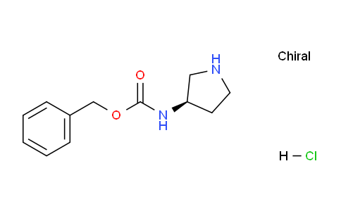 CAS No. 884653-79-6, (R)-Benzyl pyrrolidin-3-ylcarbamate hydrochloride