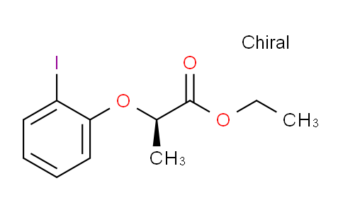 CAS No. 1383468-50-5, (R)-Ethyl 2-(2-iodophenoxy)propanoate