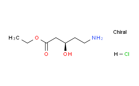 CAS No. 1217814-29-3, (R)-Ethyl 5-amino-3-hydroxypentanoate hydrochloride
