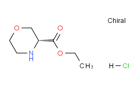 CAS No. 1269483-57-9, (R)-Ethyl morpholine-3-carboxylate hydrochloride