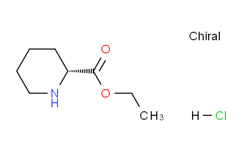 CAS No. 183786-20-1, (R)-Ethyl piperidine-2-carboxylate hydrochloride