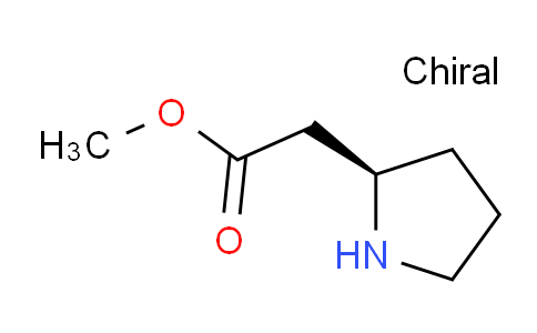 CAS No. 61376-53-2, (R)-Methyl 2-(pyrrolidin-2-yl)acetate
