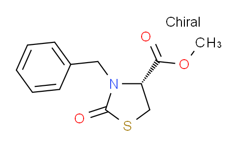 CAS No. 211360-98-4, (R)-Methyl 3-benzyl-2-oxothiazolidine-4-carboxylate