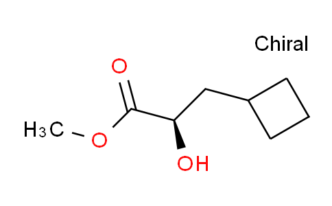 CAS No. 1235443-43-2, (R)-Methyl 3-cyclobutyl-2-hydroxypropanoate
