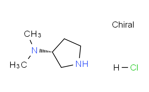 CAS No. 1246383-56-1, (R)-N,N-Dimethylpyrrolidin-3-amine hydrochloride