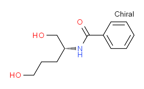 CAS No. 1245648-10-5, (R)-N-(1,5-Dihydroxypentan-2-yl)benzamide