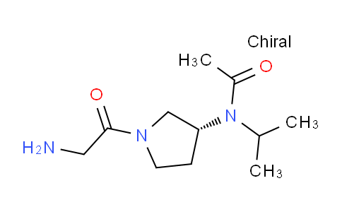 CAS No. 1354016-97-9, (R)-N-(1-(2-Aminoacetyl)pyrrolidin-3-yl)-N-isopropylacetamide