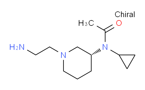 CAS No. 1354010-15-3, (R)-N-(1-(2-Aminoethyl)piperidin-3-yl)-N-cyclopropylacetamide