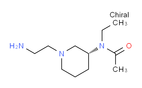CAS No. 1353995-59-1, (R)-N-(1-(2-Aminoethyl)piperidin-3-yl)-N-ethylacetamide