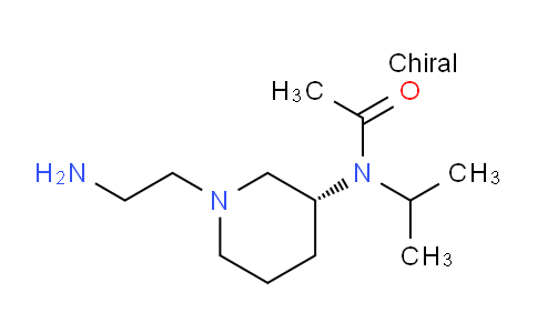 CAS No. 1353996-87-8, (R)-N-(1-(2-Aminoethyl)piperidin-3-yl)-N-isopropylacetamide
