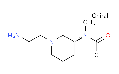 CAS No. 1354017-39-2, (R)-N-(1-(2-Aminoethyl)piperidin-3-yl)-N-methylacetamide
