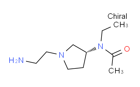 CAS No. 1353993-76-6, (R)-N-(1-(2-Aminoethyl)pyrrolidin-3-yl)-N-ethylacetamide