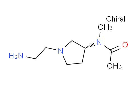 CAS No. 1354003-90-9, (R)-N-(1-(2-Aminoethyl)pyrrolidin-3-yl)-N-methylacetamide