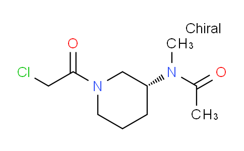 CAS No. 1354019-85-4, (R)-N-(1-(2-Chloroacetyl)piperidin-3-yl)-N-methylacetamide