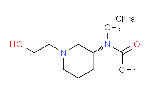 CAS No. 1354003-68-1, (R)-N-(1-(2-Hydroxyethyl)piperidin-3-yl)-N-methylacetamide