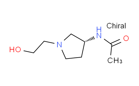 CAS No. 1354015-97-6, (R)-N-(1-(2-Hydroxyethyl)pyrrolidin-3-yl)acetamide