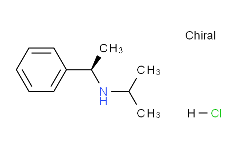 CAS No. 128593-72-6, (R)-N-(1-Phenylethyl)propan-2-amine hydrochloride