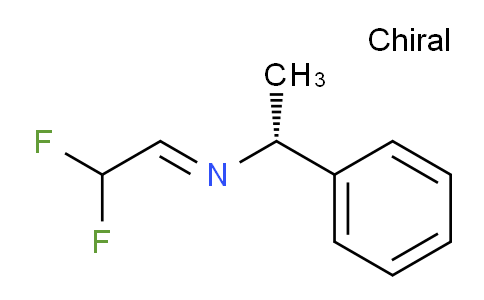 CAS No. 160797-29-5, (R)-N-(2,2-Difluoroethylidene)-1-phenylethanamine