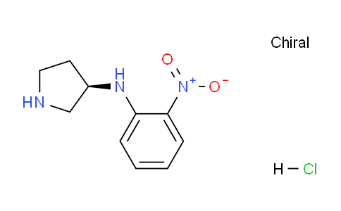 CAS No. 1417789-20-8, (R)-N-(2-Nitrophenyl)pyrrolidin-3-amine hydrochloride