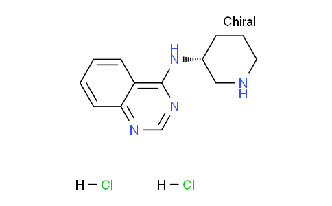 CAS No. 1439894-63-9, (R)-N-(Piperidin-3-yl)quinazolin-4-amine dihydrochloride