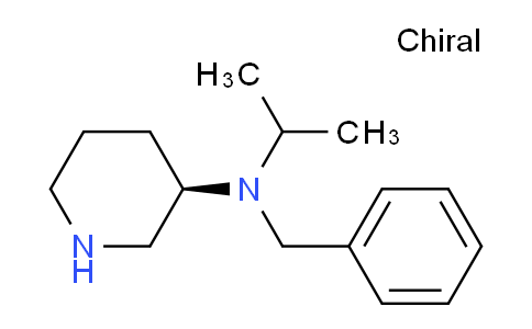 CAS No. 1354011-31-6, (R)-N-Benzyl-N-isopropylpiperidin-3-amine