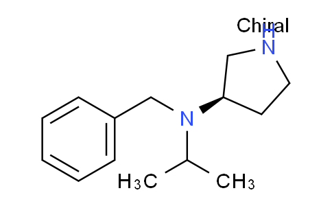 CAS No. 1354004-15-1, (R)-N-Benzyl-N-isopropylpyrrolidin-3-amine