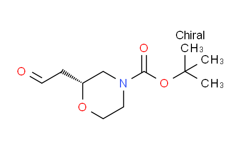 CAS No. 1257853-70-5, (R)-N-Boc-2-(2-Oxoethyl)morpholine