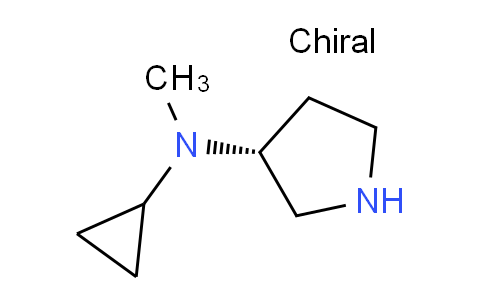 CAS No. 1033711-49-7, (R)-N-Cyclopropyl-N-methylpyrrolidin-3-amine