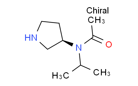 CAS No. 1354009-75-8, (R)-N-Isopropyl-N-(pyrrolidin-3-yl)acetamide