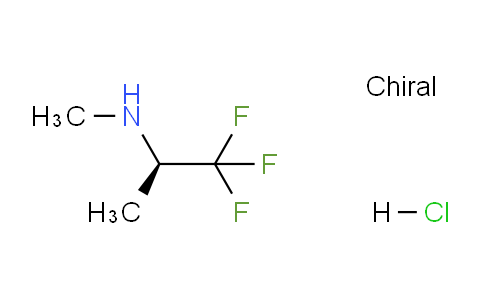 CAS No. 1389320-29-9, (R)-N-Methyl-1,1,1-trifluoro-2-propylamine hydrochloride