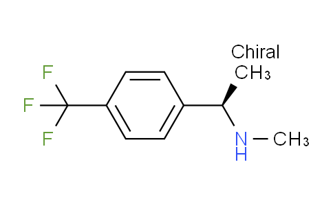 CAS No. 672906-72-8, (R)-N-Methyl-1-(4-(trifluoromethyl)phenyl)ethanamine