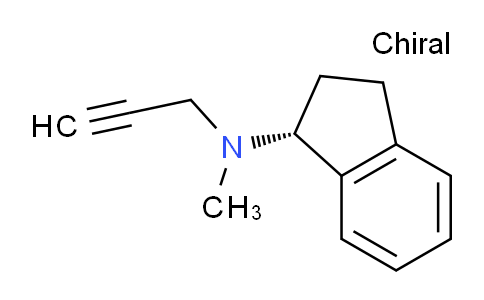 CAS No. 124192-87-6, (R)-N-Methyl-N-(prop-2-yn-1-yl)-2,3-dihydro-1H-inden-1-amine