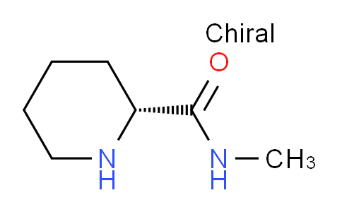 CAS No. 270258-76-9, (R)-N-Methylpiperidine-2-carboxamide